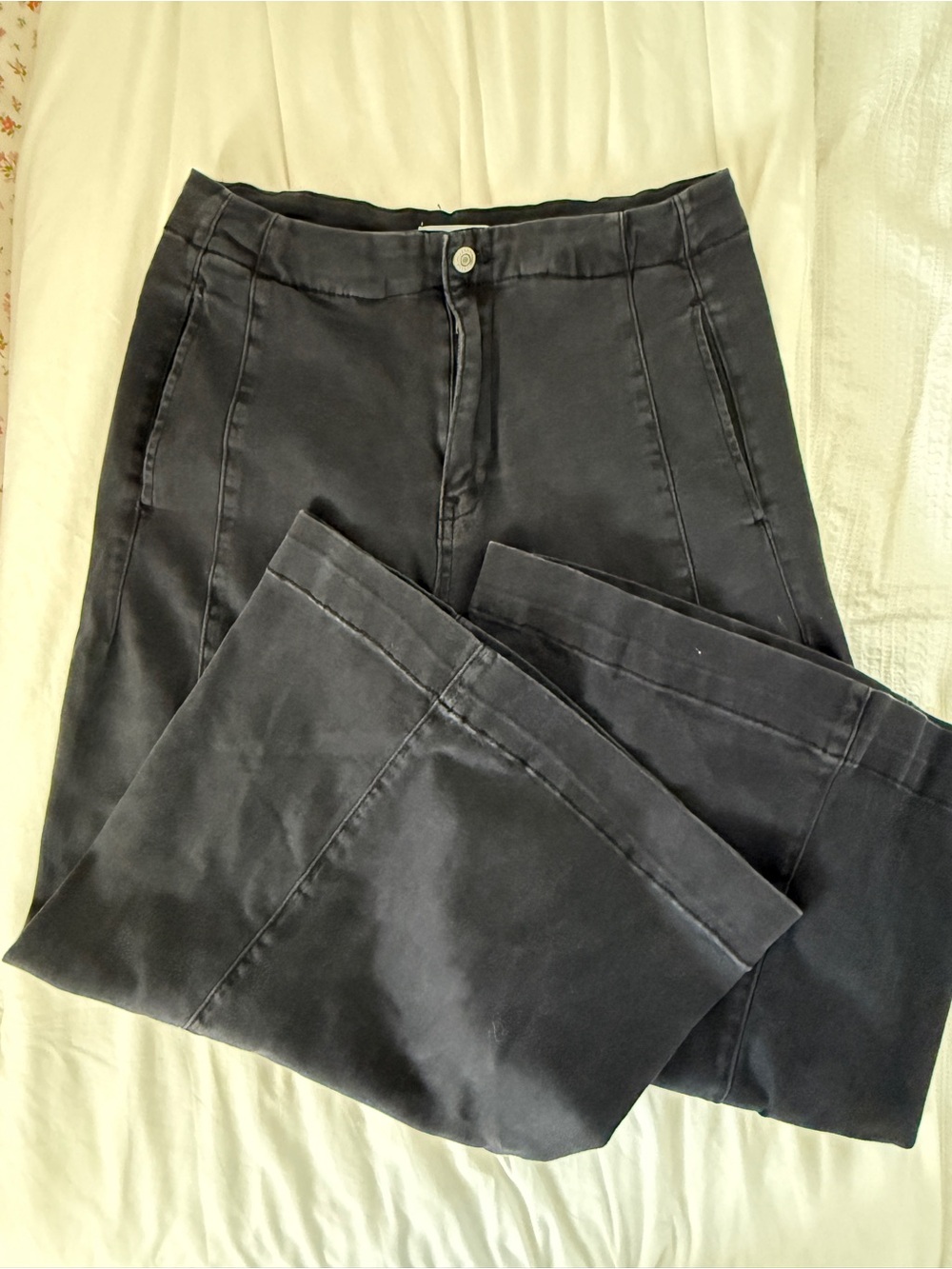 Zenana Outfitters Black Wide-Leg Jeans